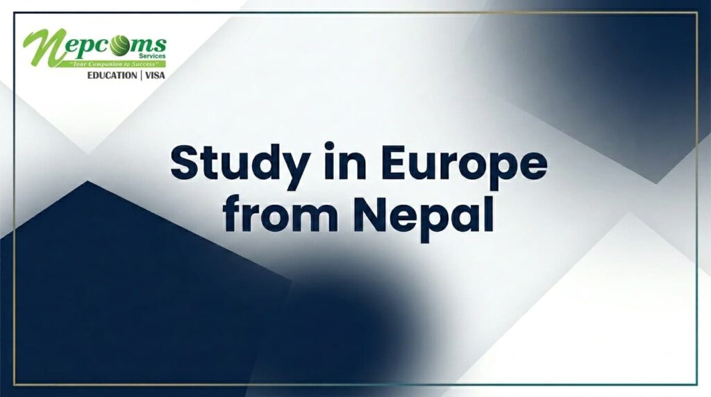 study in europe from nepal