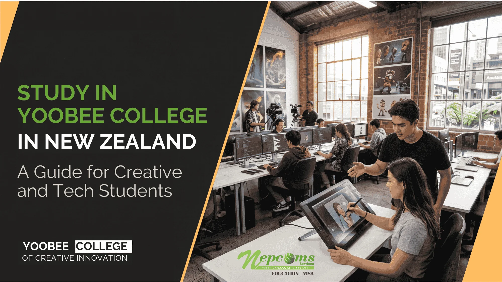 study in yoobee college